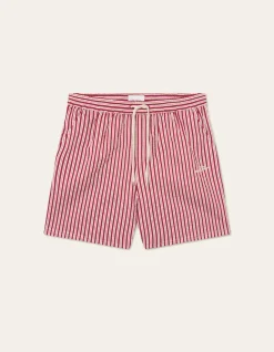 Les Deux Stan Stripe Seersucker Swim Shorts | Shorts