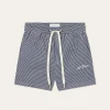 Les Deux Stan Stripe Seersucker Swim Shorts Kids | Kids Bottoms
