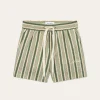 Les Deux Stan Stripe Seersucker Swim Shorts Kids | Kids Bottoms