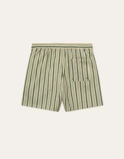 Les Deux Stan Stripe Seersucker Swim Shorts | Shorts