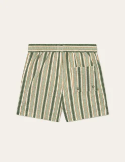 Les Deux Stan Stripe Seersucker Swim Shorts Kids | Kids Bottoms