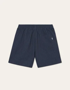 Les Deux Stan Stripe Seersucker Swimshorts | Shorts