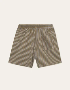 Les Deux Stan Stripe Seersucker Swimshorts | Shorts