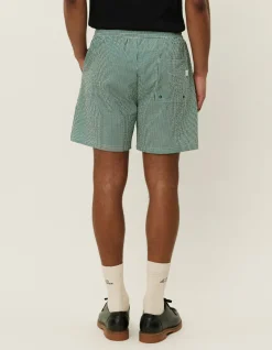 Les Deux Stan Stripe Seersucker Swimshorts | Shorts