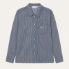 Les Deux Steven Stripe Denim Overshirt | Shirts / Overshirts