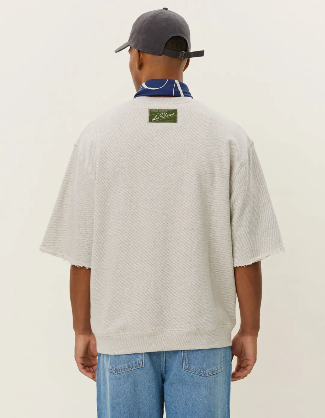 Les Deux Sully Patch SS Sweatshirt | Hoodies / Sweatshirts