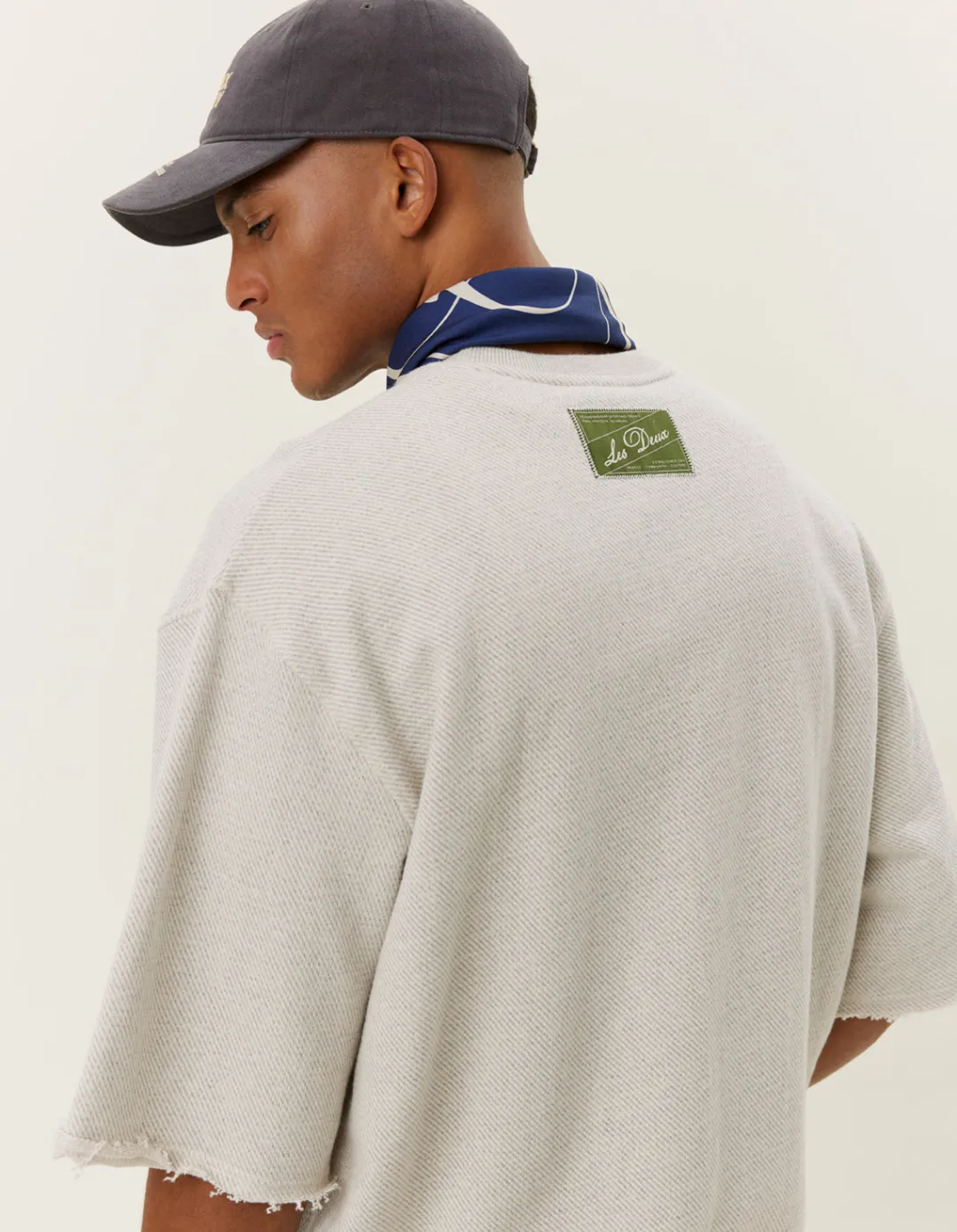 Les Deux Sully Patch SS Sweatshirt | Hoodies / Sweatshirts