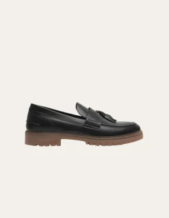 Les Deux Taylor Leather Tassel Loafer | Shoes