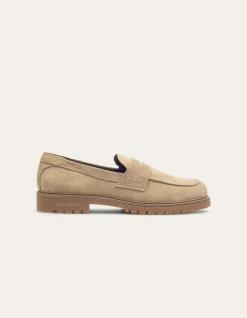 Les Deux Taylor Suede Penny Loafer | Shoes