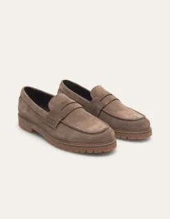 Les Deux Taylor Suede Penny Loafer | Shoes