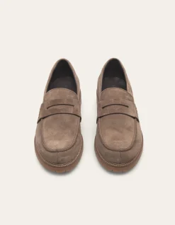 Les Deux Taylor Suede Penny Loafer | Shoes