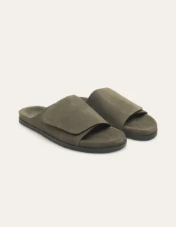 Les Deux Wilhelm Suede Velcro Sandal | Shoes