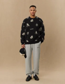 Les Deux Yale AOP Logo Sweatshirt | Hoodies / Sweatshirts