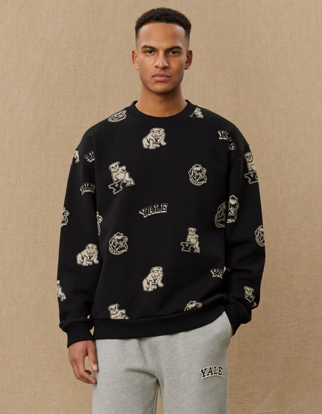 Les Deux Yale AOP Logo Sweatshirt | Hoodies / Sweatshirts