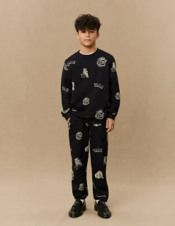 Les Deux Yale AOP Logo Sweatshirt KIDS | Kids Yale