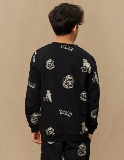Les Deux Yale AOP Logo Sweatshirt KIDS | Kids Yale
