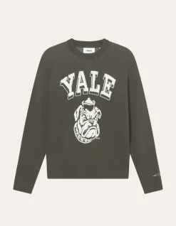 Les Deux Yale Bulldog Round Neck Knit | Knitwear