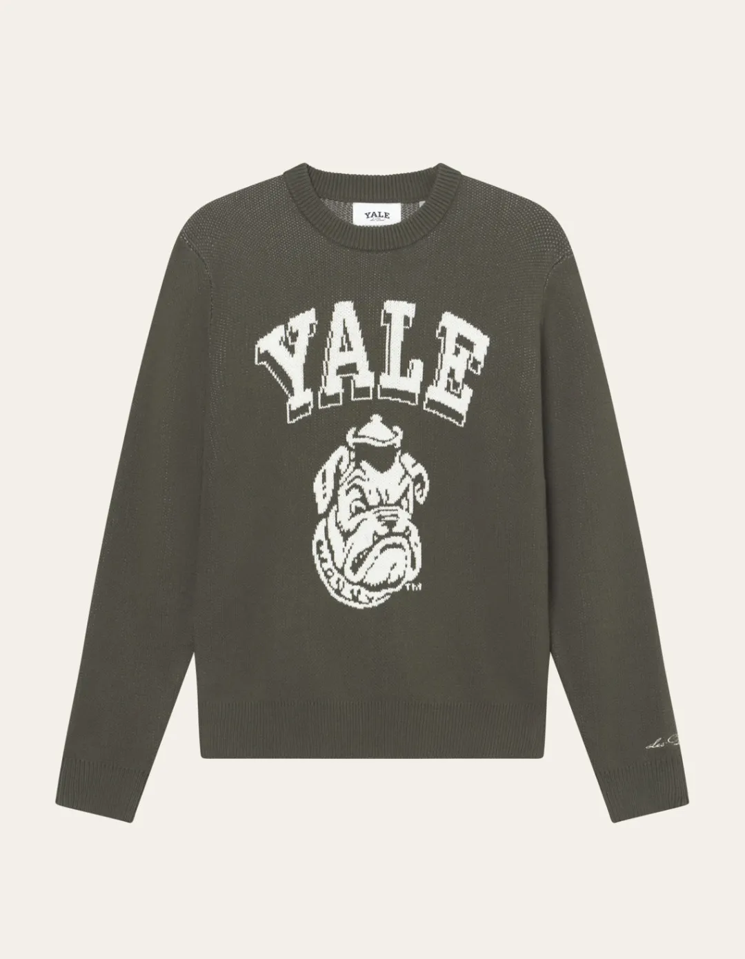 Les Deux Yale Bulldog Round Neck Knit | Knitwear