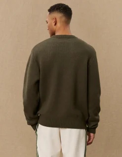 Les Deux Yale Bulldog Round Neck Knit | Knitwear