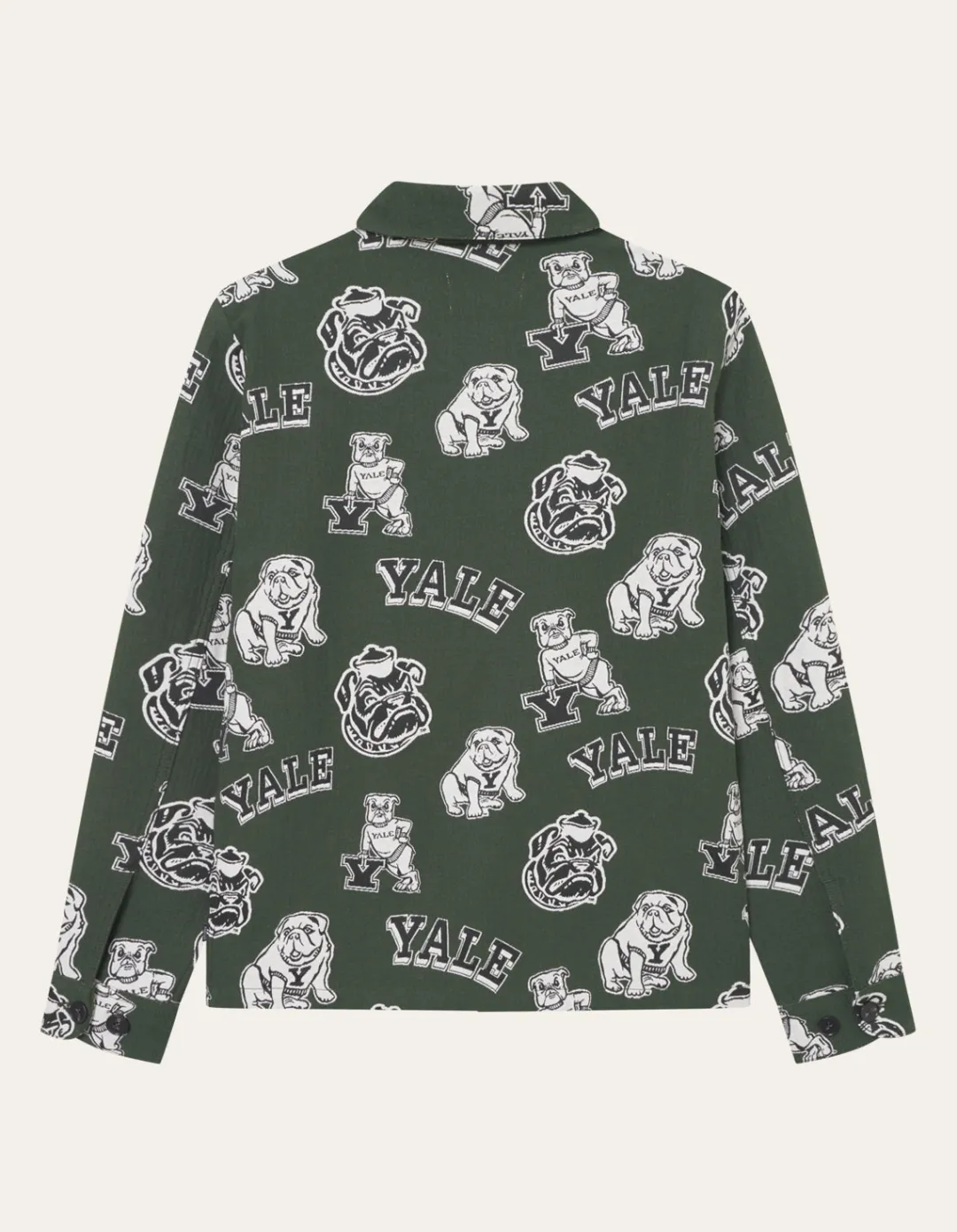 Les Deux Yale Logo Jacquard Overshirt | Shirts / Overshirts