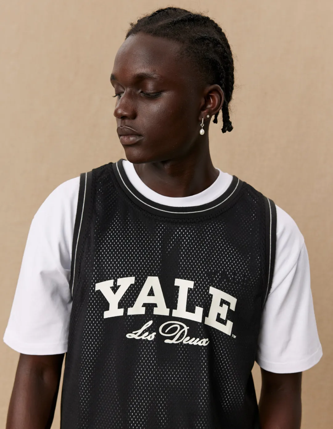 Les Deux Yale Printed Mesh Tanktop | T-Shirts