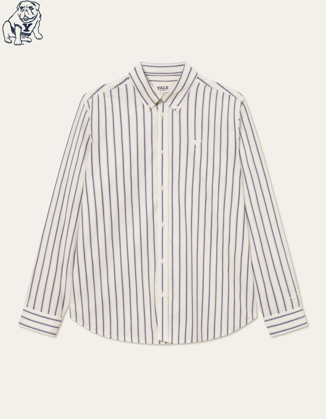Les Deux Yale Stripe Poplin Shirt | Shirts / Overshirts