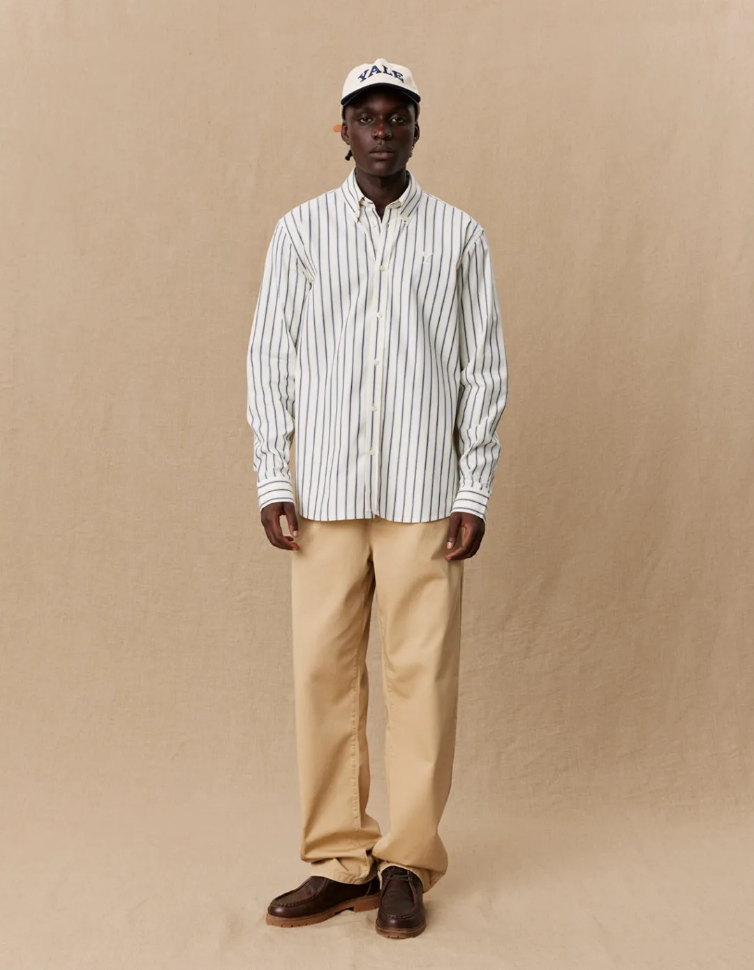 Les Deux Yale Stripe Poplin Shirt | Shirts / Overshirts