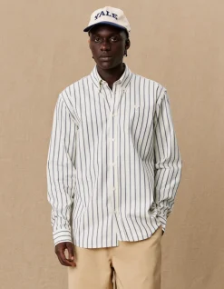 Les Deux Yale Stripe Poplin Shirt | Shirts / Overshirts