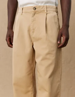 Les Deux Yale Wide Pleated Chino Pant | Pants