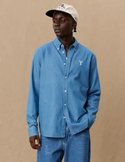Les Deux Yale Y Denim Shirt | Shirts / Overshirts