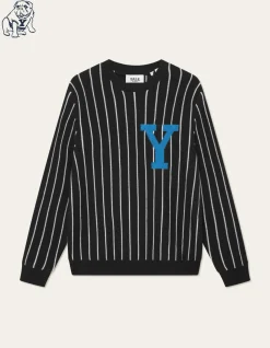 Les Deux Yale Y Pinstripe Knit | Knitwear